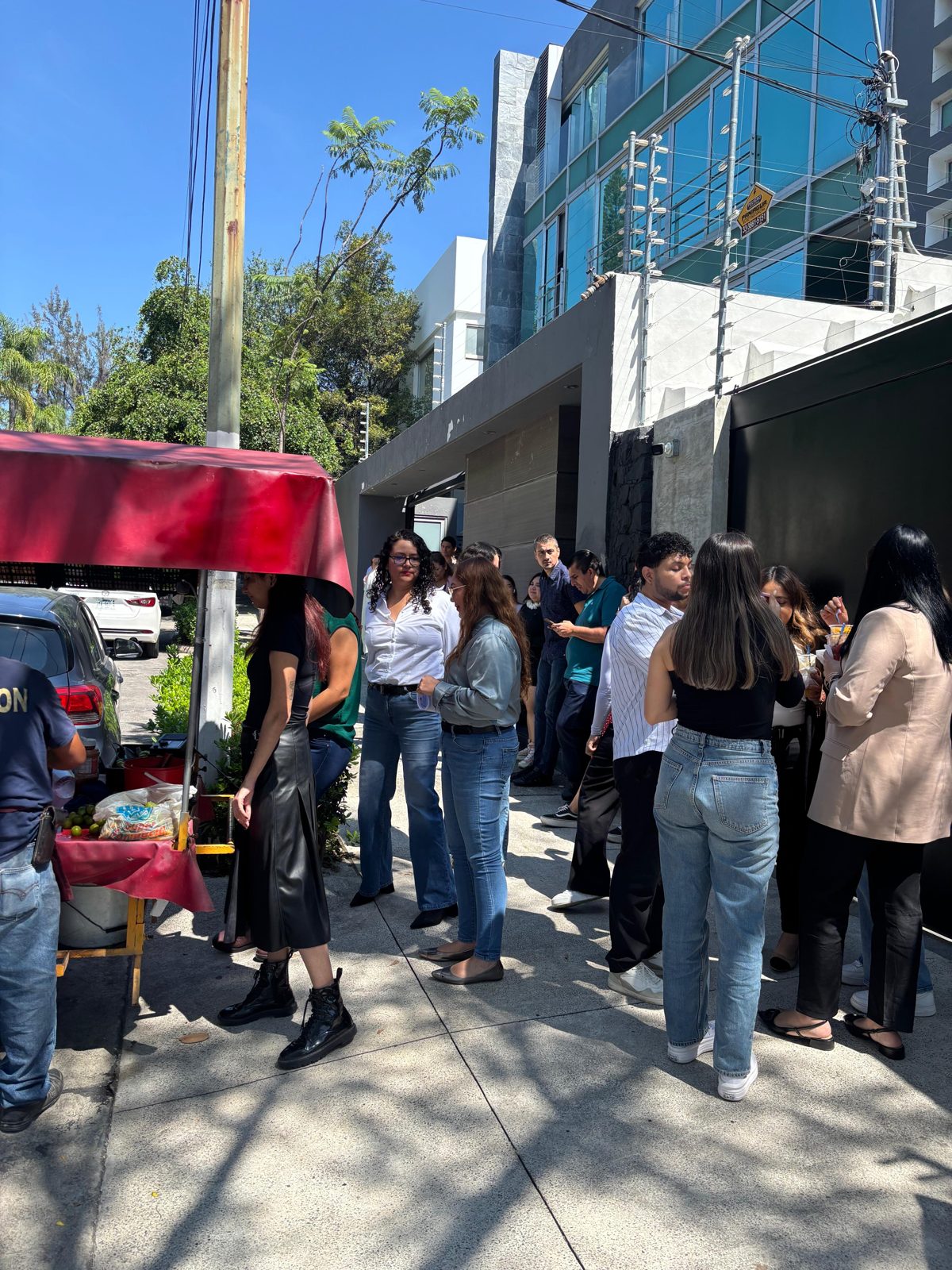 Agremiados formados para recibir su fruta