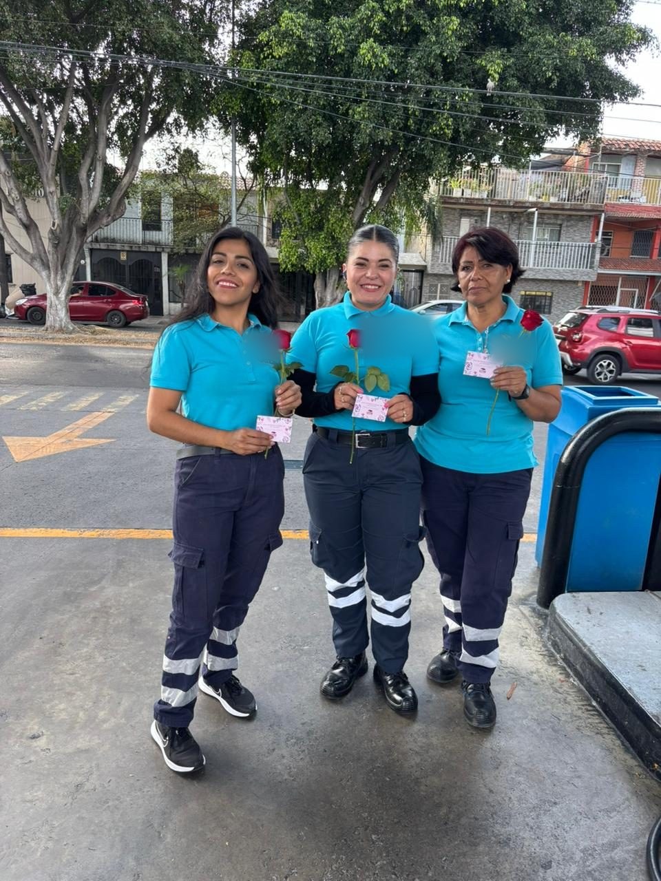Agremiadas de UTIS en su centro de trabajo